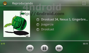 Reproductor Música Android