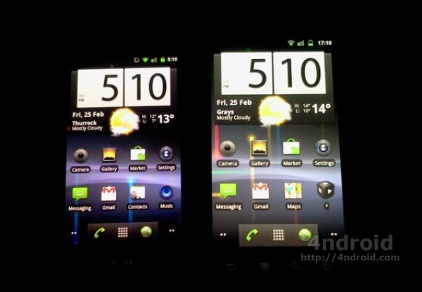Android 2.3.3 tiñe de amarillo la pantalla del Nexus S