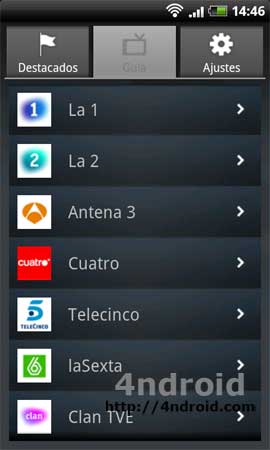 Consulta la programación de la tele en tu Android con SincroGuíaTV