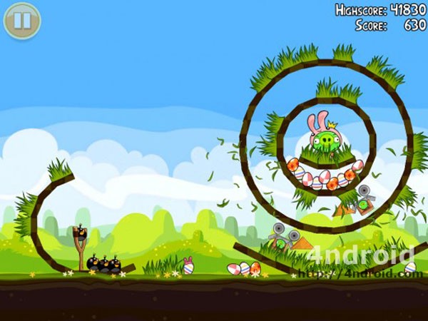 Angry Birds Seasons se actualiza por Pascua