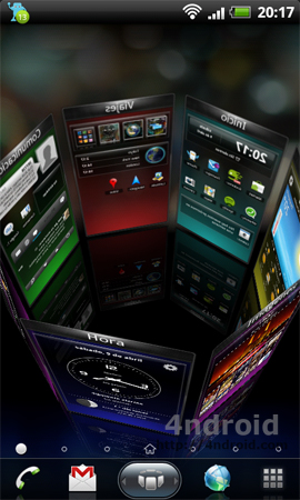 Launcher SPB Shell 3D para Android