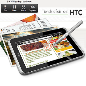 HTC Flyer ya tiene precio y fecha de llegada