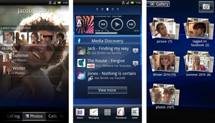 Android 2.3.3 y Facebook Inside para los Xperia Arc y Xperia Play