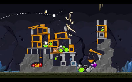 Nuevos niveles de Angry Birds Seasons: Mine And Dine