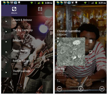 Ubermusic: música con estilo Windows Phone para Android