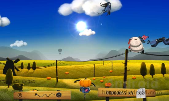 Shoot The Birds, un juego casual para Android en el que destruir pájaros volando con flechas