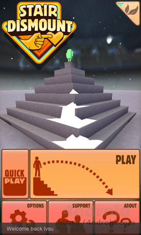 Stair Dismount, cómo lanzar a alguien por las escaleras