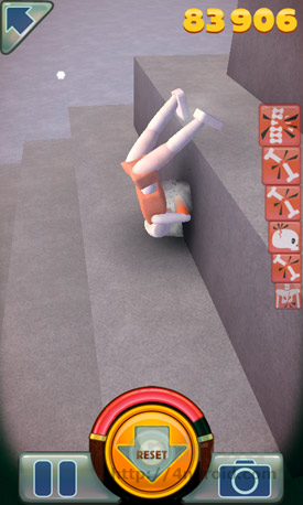 Stair Dismount, juego en el que lanzar a la gente por las escaleras