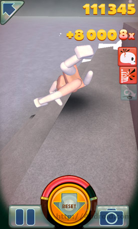 Stair Dismount, juego en el que lanzar a la gente por las escaleras