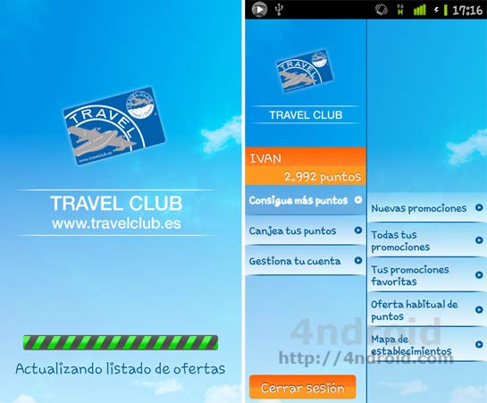 Accede y gestiona tus puntos Travel Club con su aplicación oficial