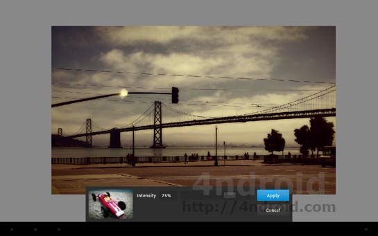 Adobe Photoshop Touch para tablets con Android Honeycomb