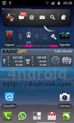 traffic monitor widget