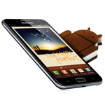 Actualización a Android 4.0 ICS para el Samsung Galaxy Note de Vodafone