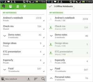 Evernote para Android se actualiza